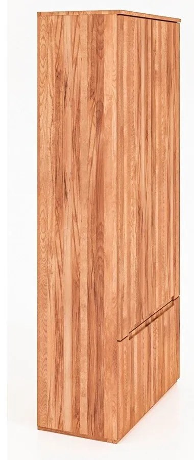 Dulap din lemn de fag 90x206 cm Vento 2 - The Beds