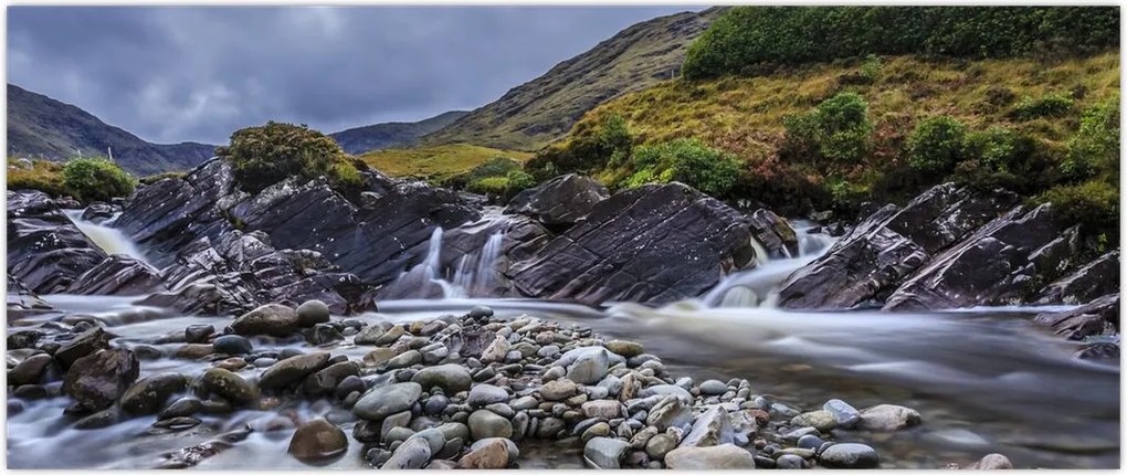 Tablou - Apă curgătoare (120x50 cm)