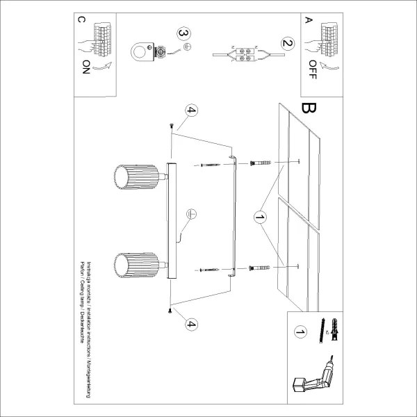 Brilagi - Spot LED CRESTO 2xGU10/10W/230V turcoaz