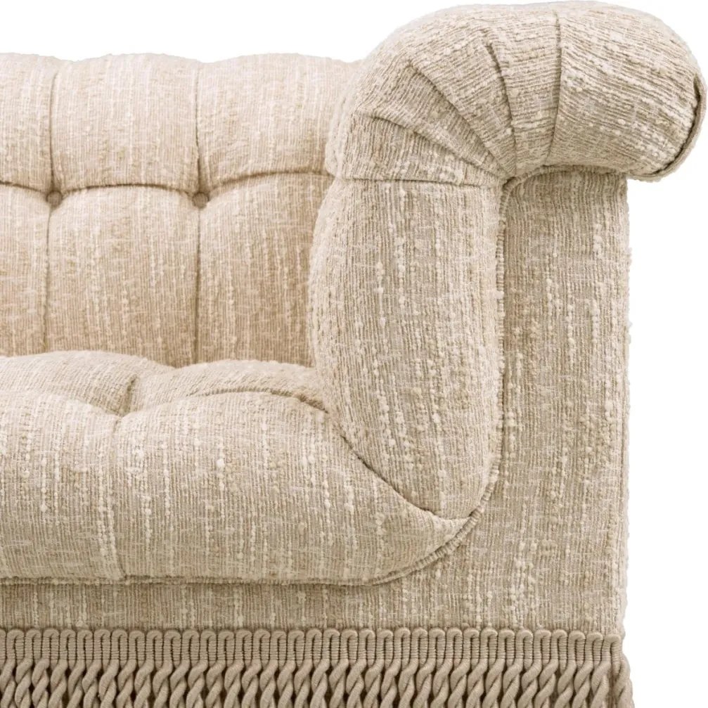 Canapea design LUX Dorantes, Boucle sonata crem