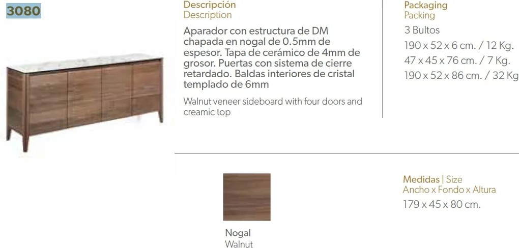 Comoda design elegant Alexis AC-315-M