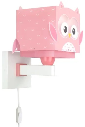 Dalber 64489 - Aplica de perete pentru copii LITTLE FRIENDS, 1x E27/15W/230V