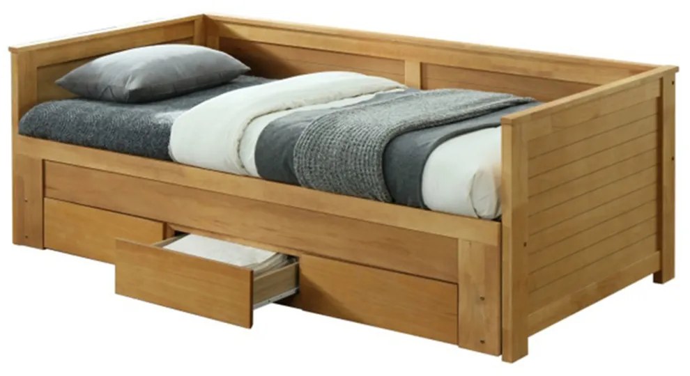 Pat extensibil de o persoană 90 cm Greta (cu somiere). 1001753