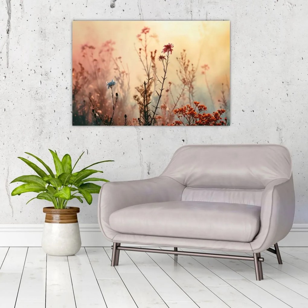 Tablou - Flori sălbatice (90x60 cm)