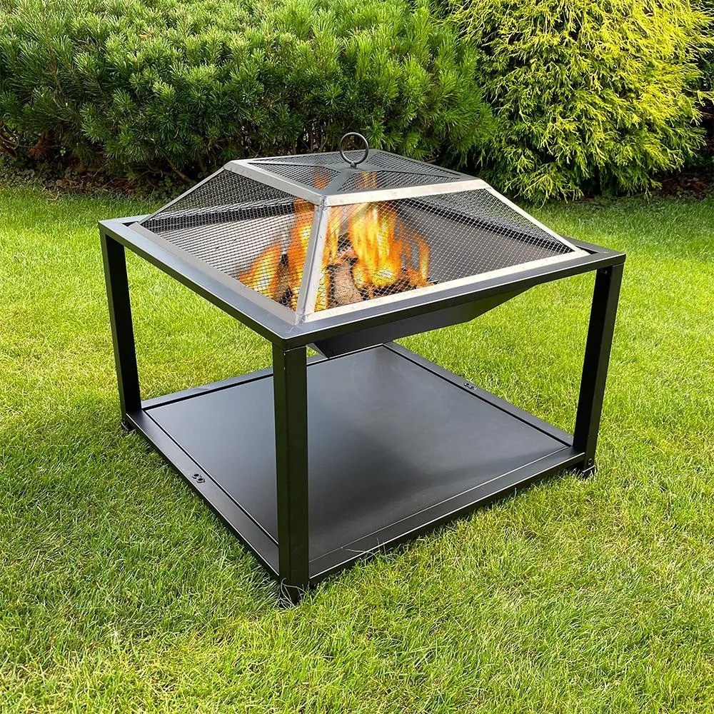 Vatră multifuncțională + grătar cu rotisor electric Avenberg ARIZONA