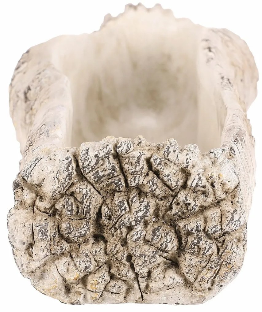 Husă pentru flori - jardiniere, imitație demesteacăn, 32 x 12 x 8 cm, 32 cm