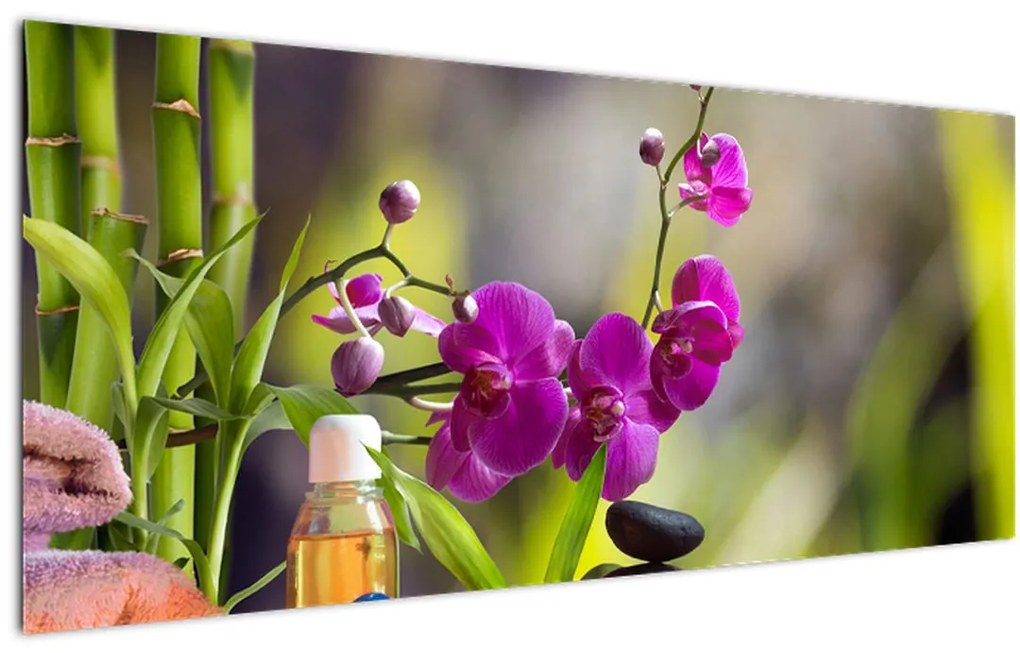 Tablou - spa and stones (120x50 cm)