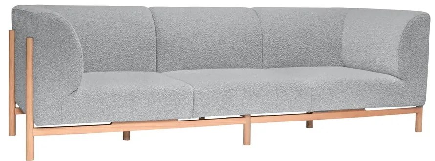 Canapea gri 257 cm Moment – Hübsch