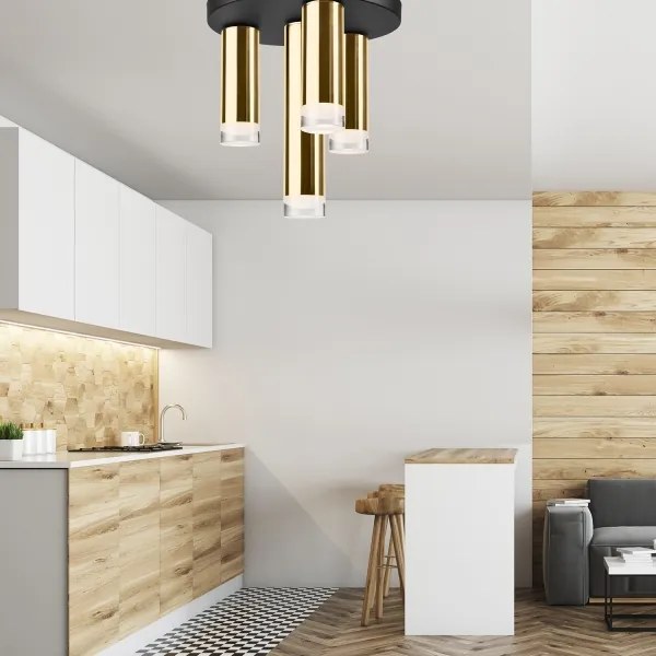 Lustră aplicată DIEGO 4xE27/60W/230V