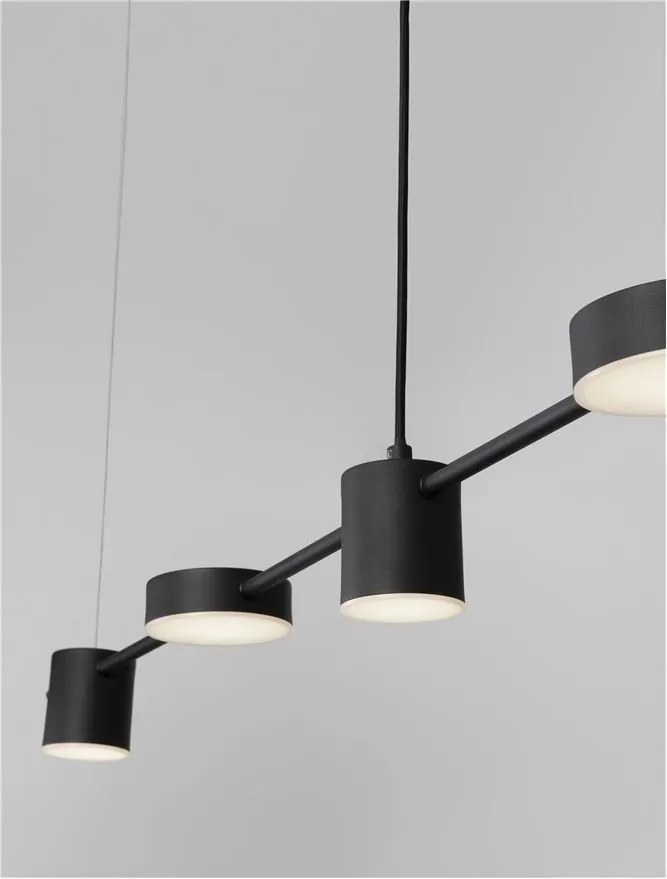 Lustra moderna dimabila cu 5 spoturi LED NORDIK