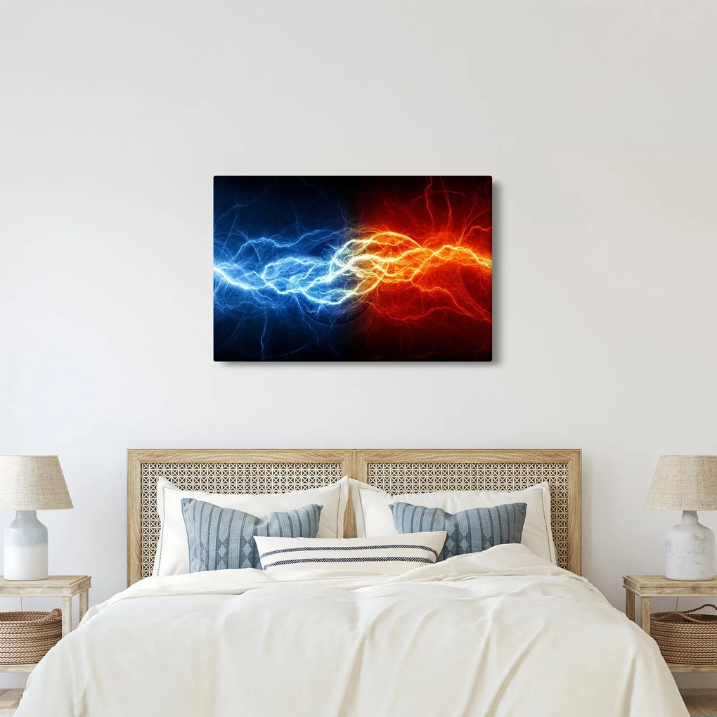 Tablou cu tensiunea de curent (90x60 cm)