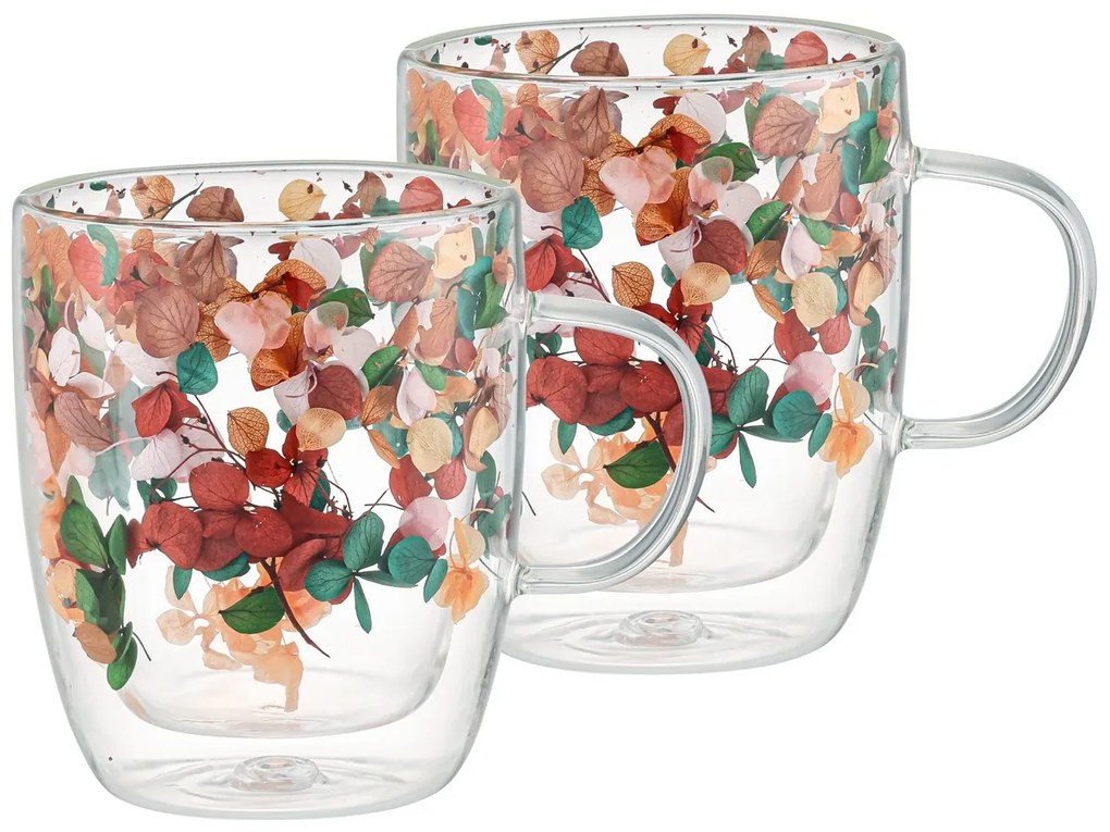 4Home Pahare termice Bloom  Hot&Cool 400 ml, 2 buc.