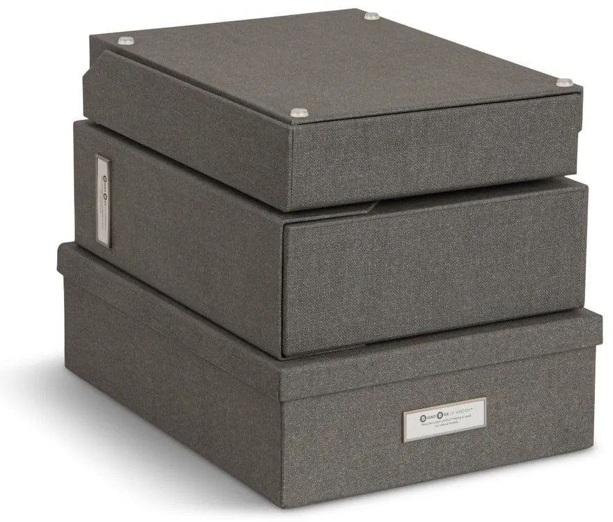 Organizatoare pentru documente 5 buc. din carton Holger – Bigso Box of Sweden