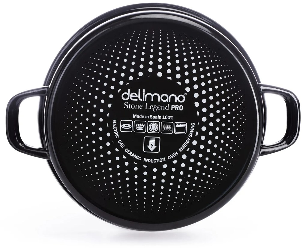 Cratita Rotunda Stone Legend Black