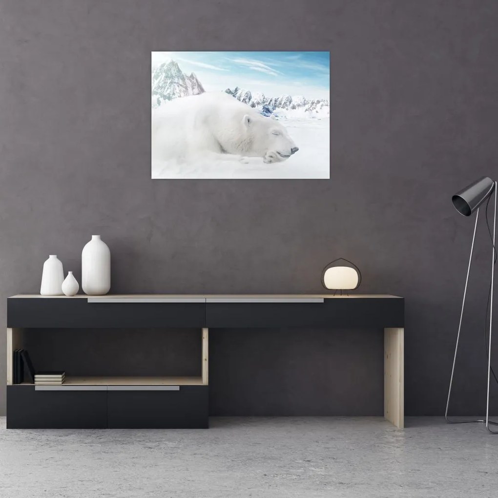 Tablou - Urs polar (70x50 cm)
