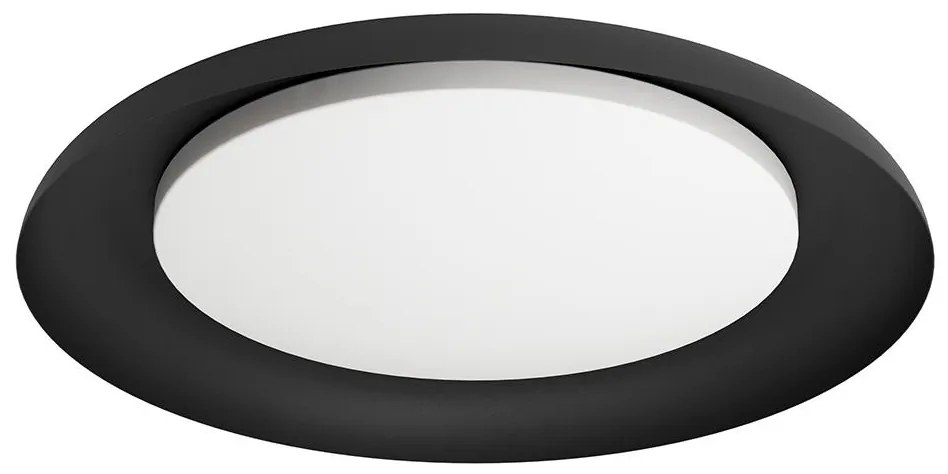 Eglo 99703 - Plafonieră LED PENJAMO LED/17,1W/230V neagră