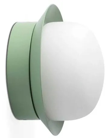 Mini Aplica LED de perete / tavan design modern IP44 MAY Green
