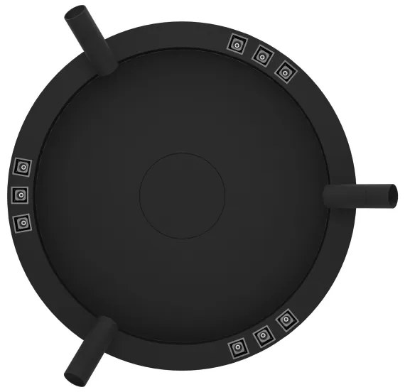 Plafonieră LED dimabilă Eglo 390052 BRUSCOLI 3xLED/8W/230V + 3xLED/8,5W + telecomandă