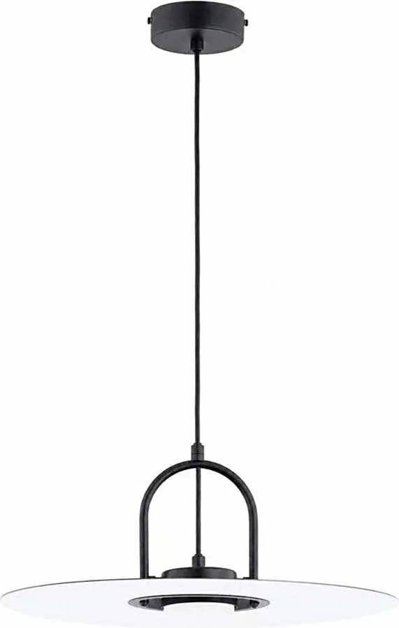 Pendul pe cablu HATTORI 1xGX53/15W/230V negru