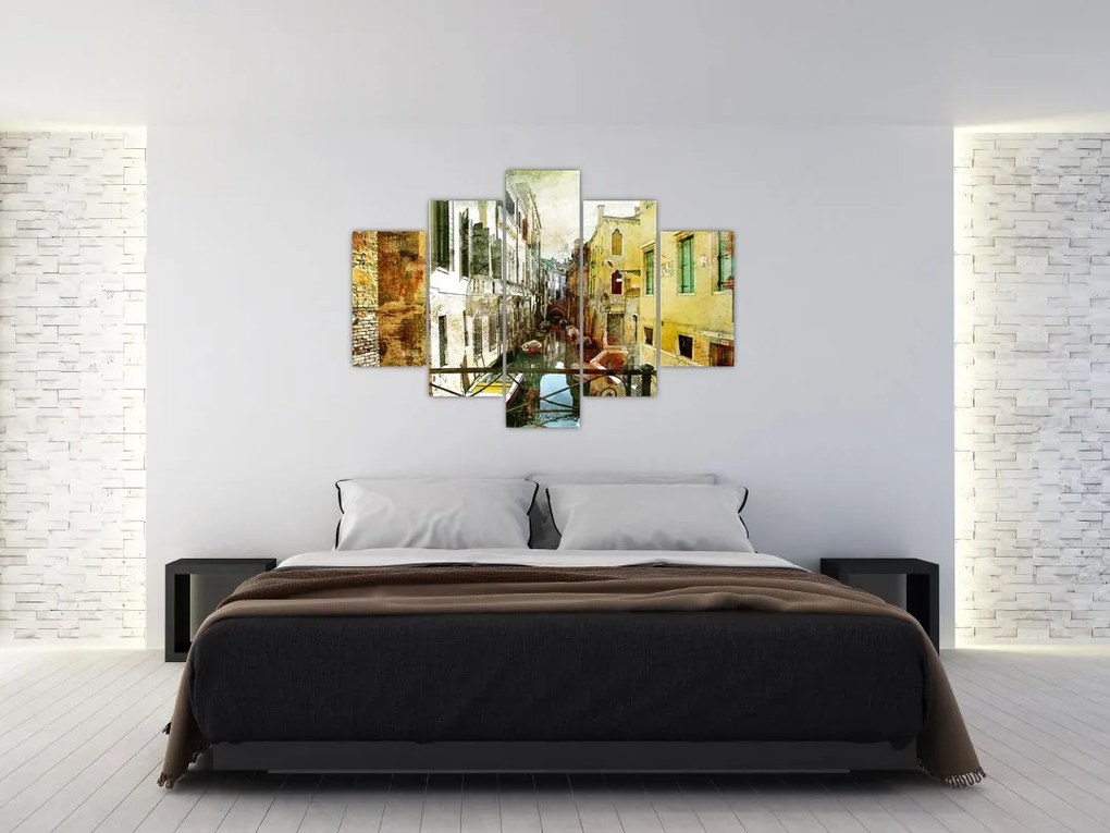 Tablou - Strada din Veneția (150x105 cm)