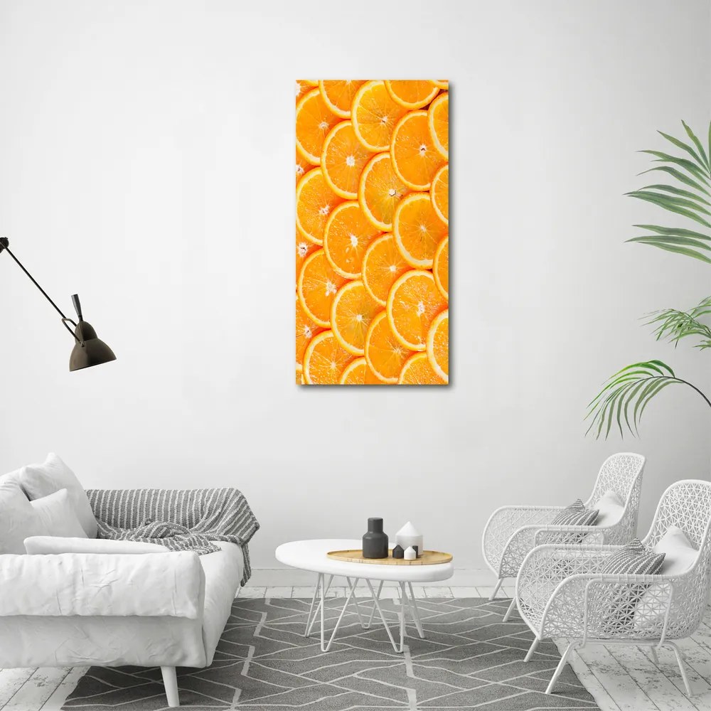 Imprimare tablou canvas Felii de portocale