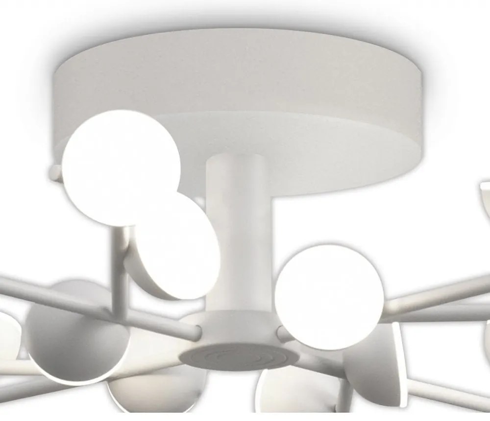 Plafoniera, Lustra aplicata LED dimabil design modern ADN alb