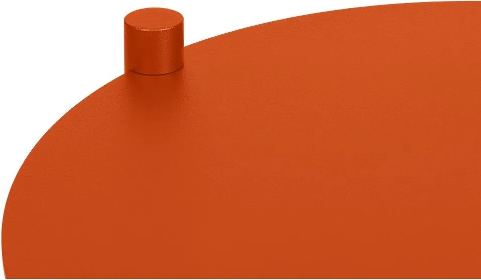 Măsuță auxiliară rotundă din oțel 41x40 cm Ande – noo.ma