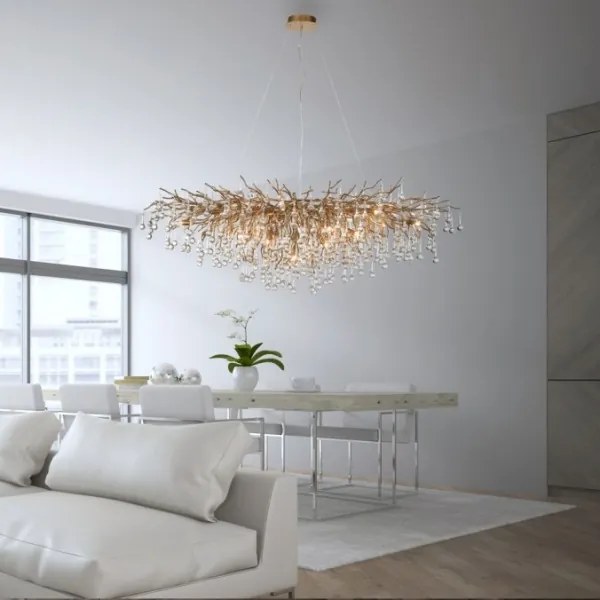 Paul Neuhaus 2031-11 - lustră pe cablu ICICLE 15xG9/40W/230V