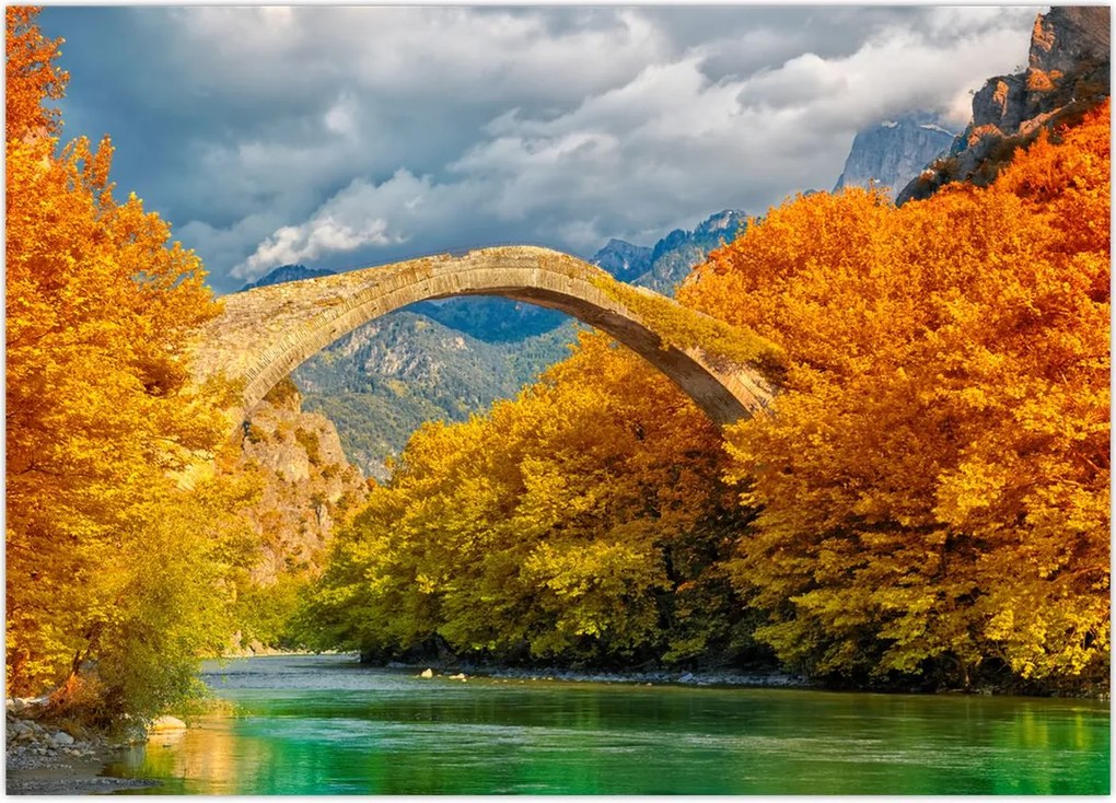 Tablou - Podul Konitsa (70x50 cm)