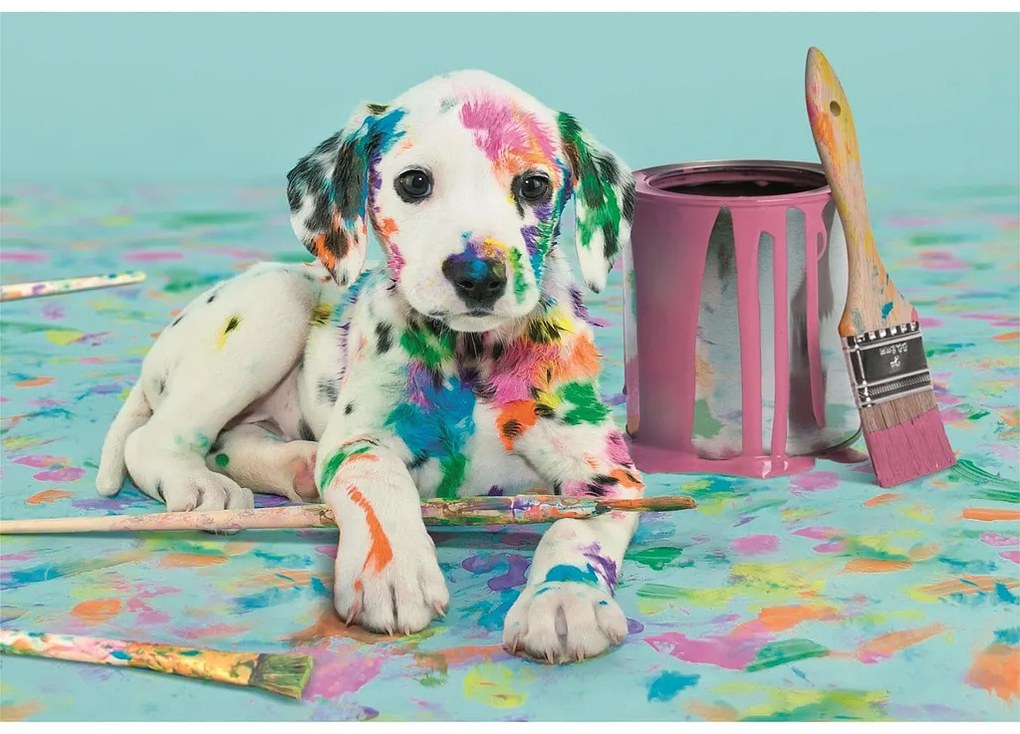 Câine Dalmatian Puzzle de 500 de piese Clementoni