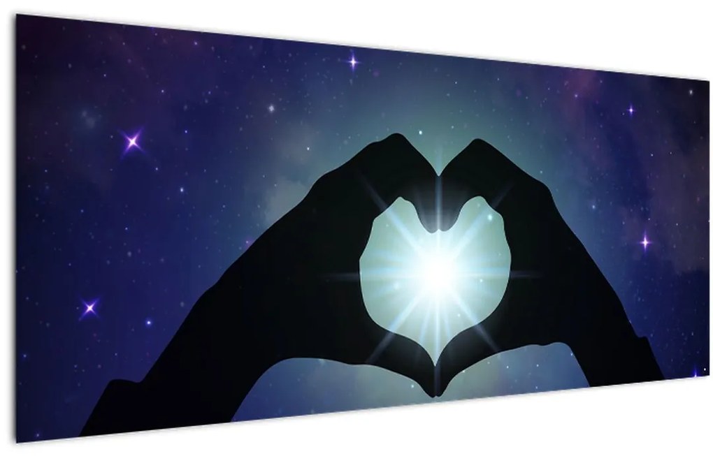 Tablou - Dragoste simbolică (120x50 cm)