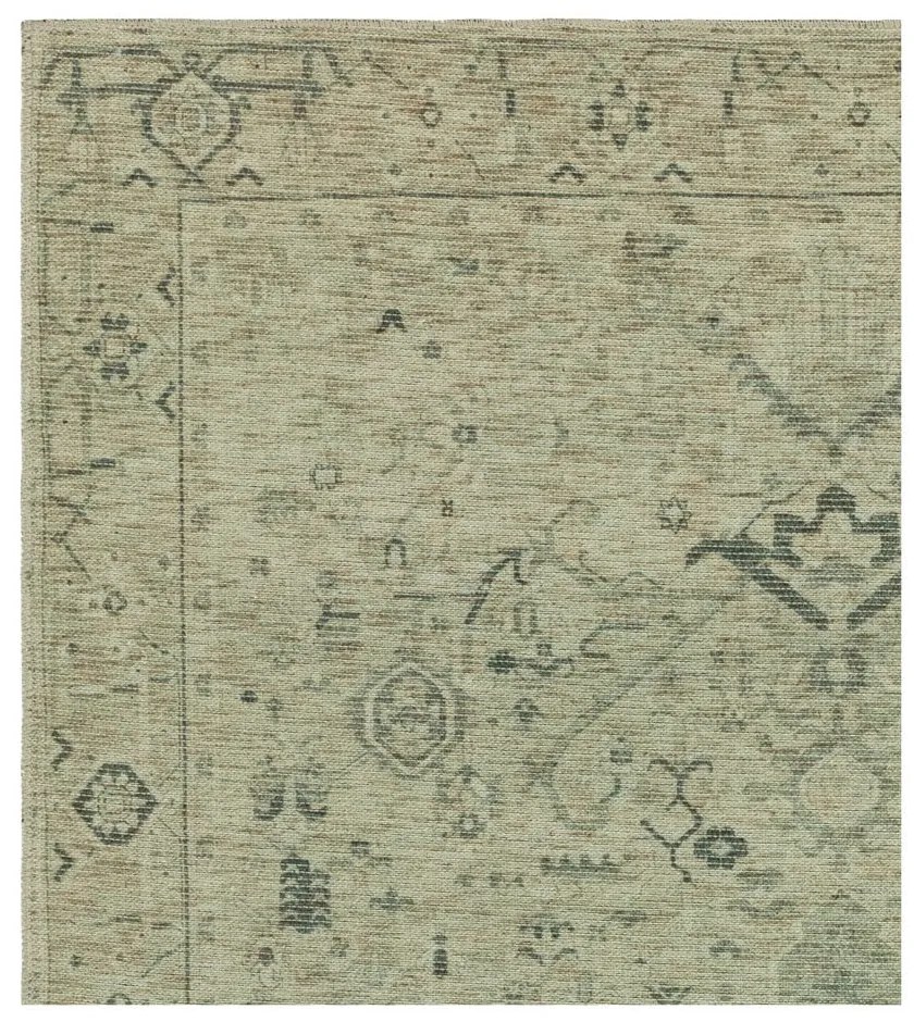 Covor verde 290x200 cm Kaya - Asiatic Carpets