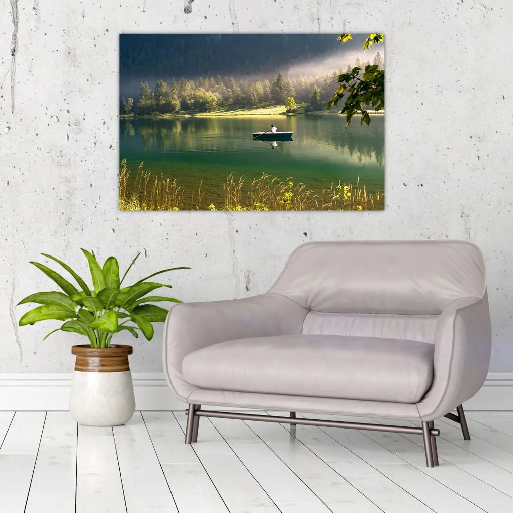 Tablou cu lac (90x60 cm)