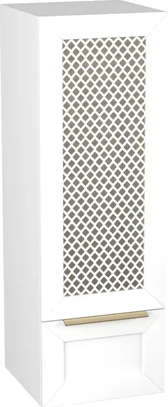 Dulap tip coloana suspendat alb Krofam Chic 110 cm