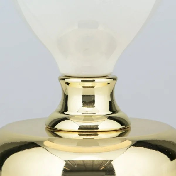 Lampă de masă Orion LA 4-1229 OVUM 1xE27/40W/230V 48 cm ceramică alb/auriu