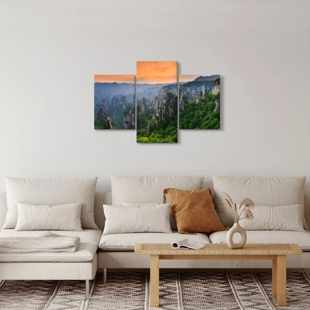 Tablou - Parcul forestier național Zhangjiajie (90x60 cm)