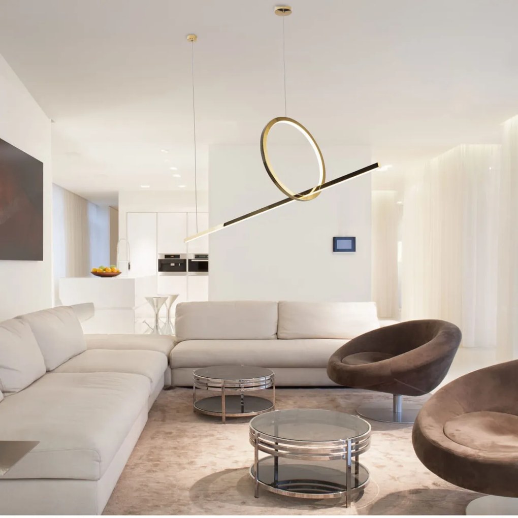 Lustra LED moderna design minimalist LOZANNA P0390 MX