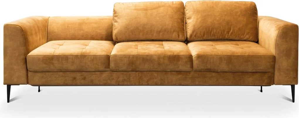 Canapea lemn masiv LUZI, 234 × 80 × 99 cm