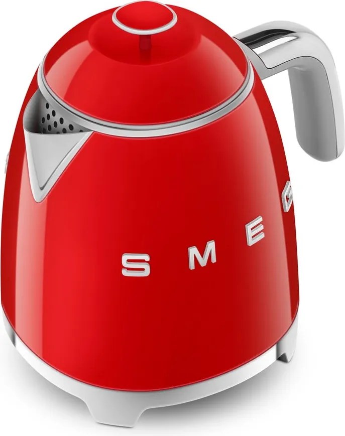 Ceainic electric roșu din oțel inoxidabil 800 ml Retro Style – SMEG