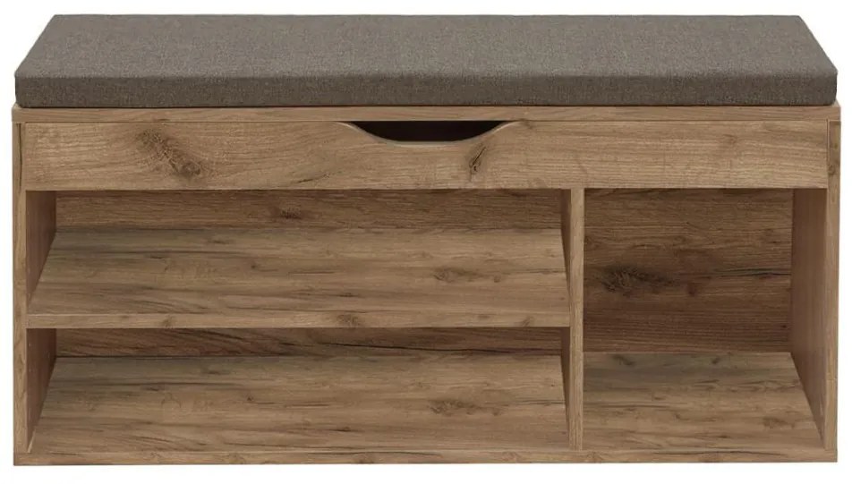 Pantofar (dulap pantofi) Filesas (stejar artisan + maro) . 1116343