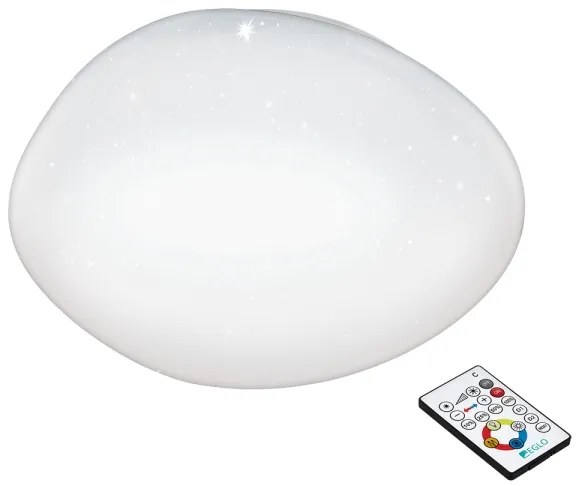 Eglo 97577 - Plafonieră LED reglabilă SILERAS, 21 W, 230 V, Ø 45 cm