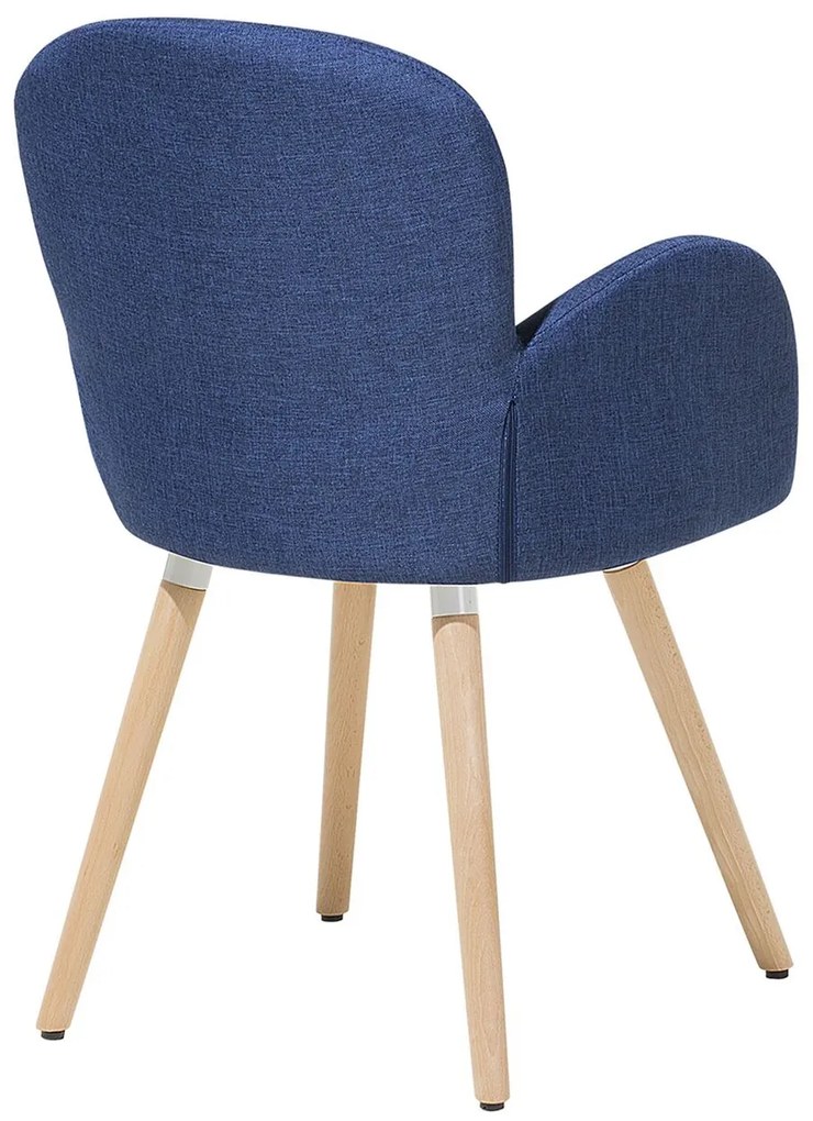 Set 2 buc. scaune pentru sufragerie Broville (albastru marin). 1009895