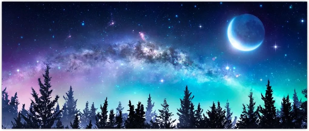 Tablou - Calea lactee (120x50 cm)