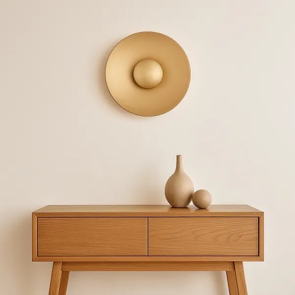 Argon 8865 - Aplica LED de perete BOLTON, 12,5W, 230V, 3000K, auriu