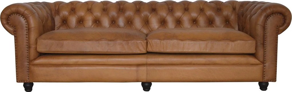 Canapea lemn masiv Heritage 3 locuri, 240 × 97 × 75 cm