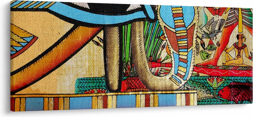 Tablou- Pictură egipteană (120x50 cm)