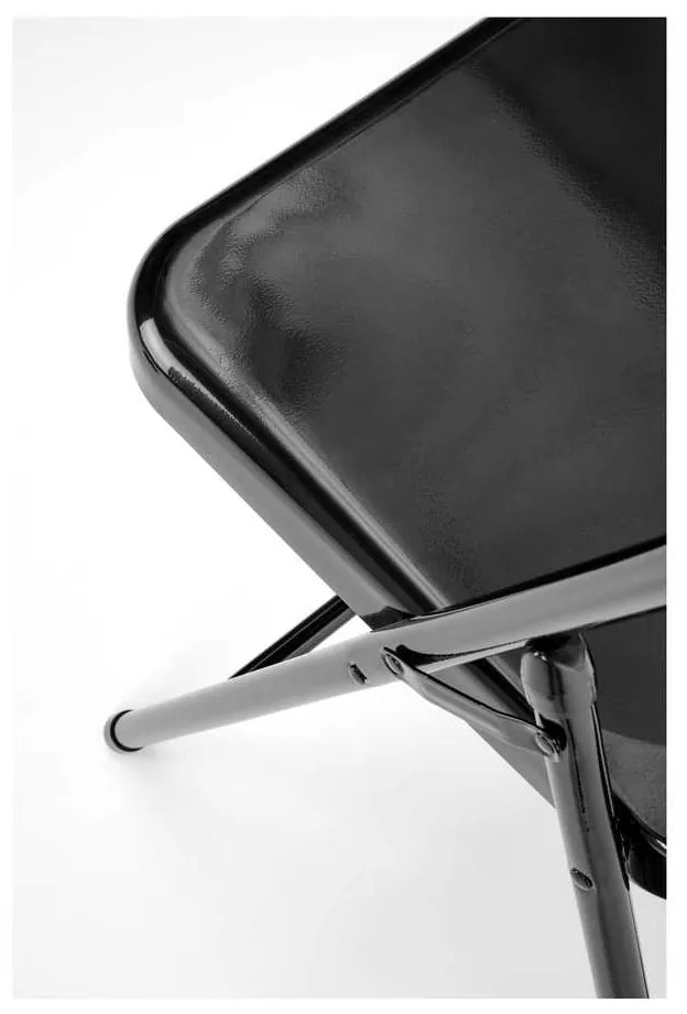 Scaun pliabil Acton, negru
