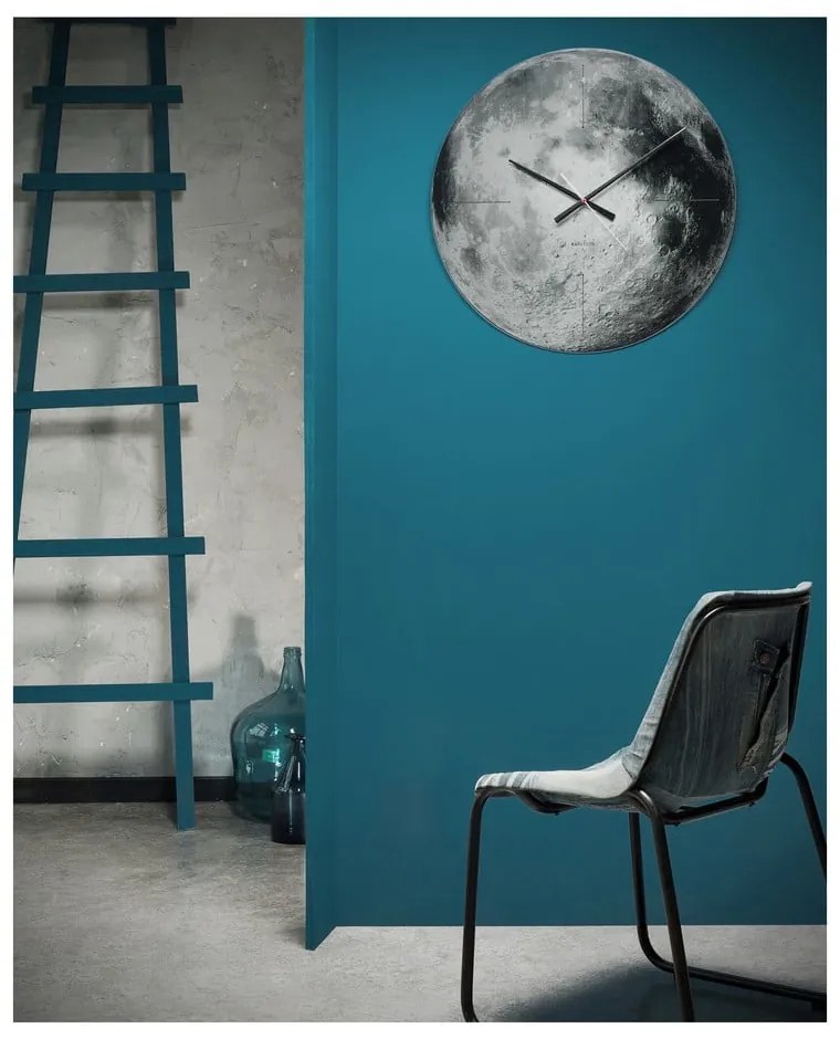 Ceas de perete Karlsson Moon