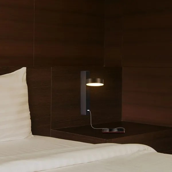 Spot LED de perete cu port USB LED/8W/230V 3000K