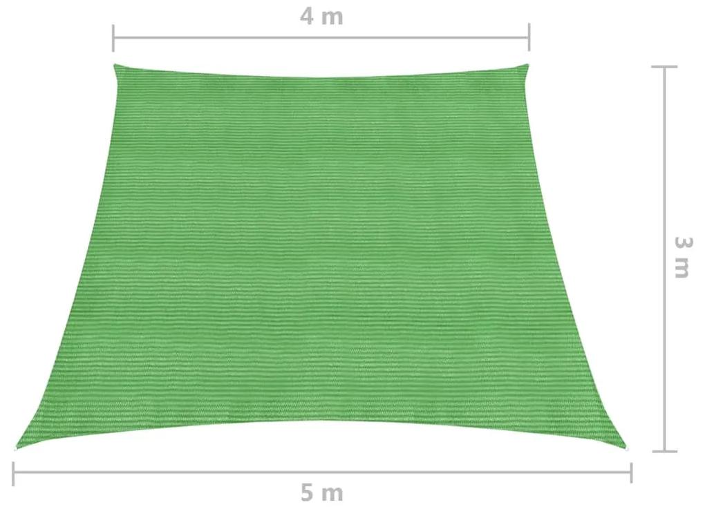 Panza parasolar, verde deschis, 4 5x3 m, HDPE, 160 g m   Lysegronn, 4 5 x 3 m